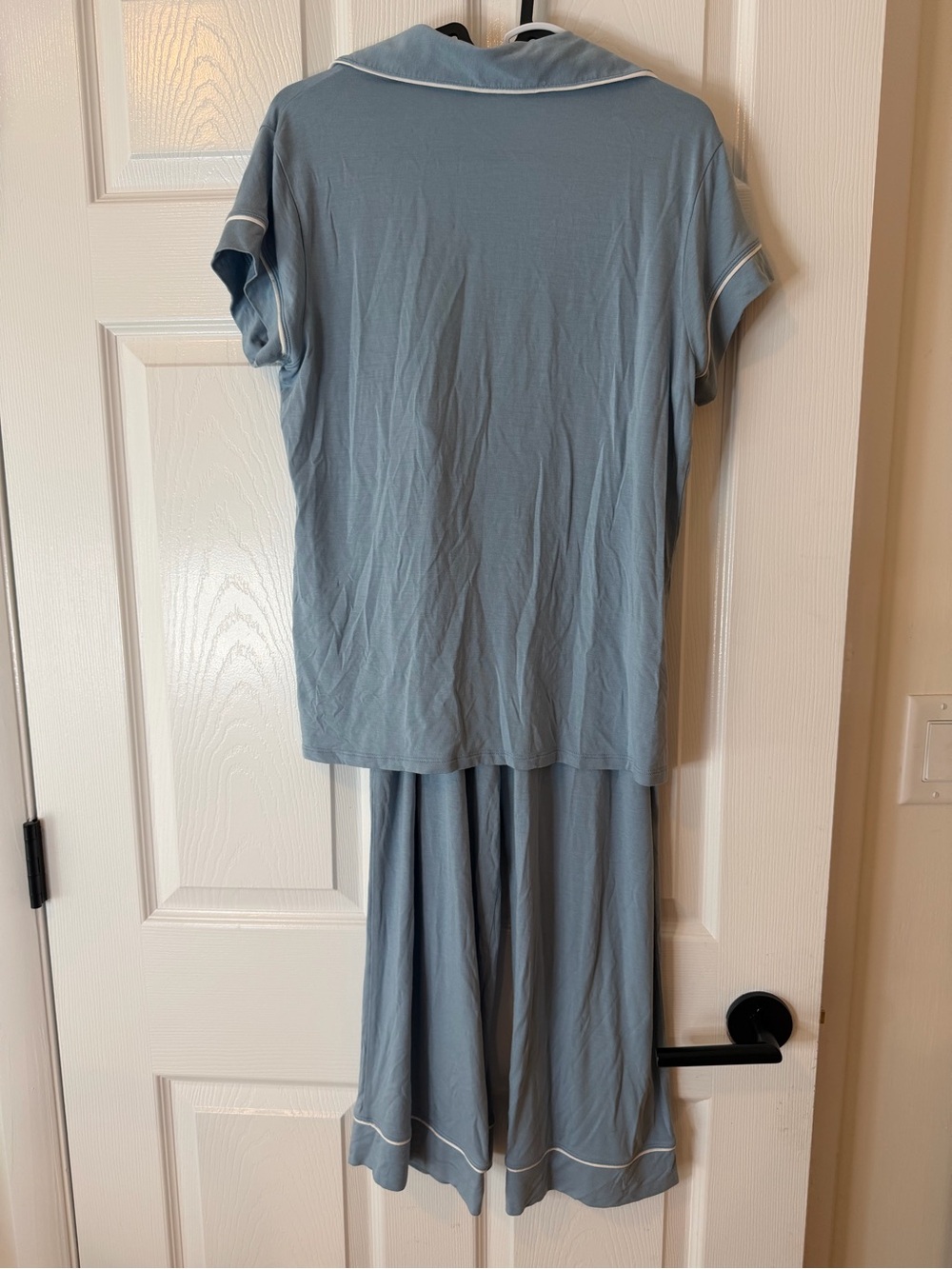 Eberjey Gisele TENCEL™ Modal Short Sleeve Cropped PJ Set - Picture 3 of 6